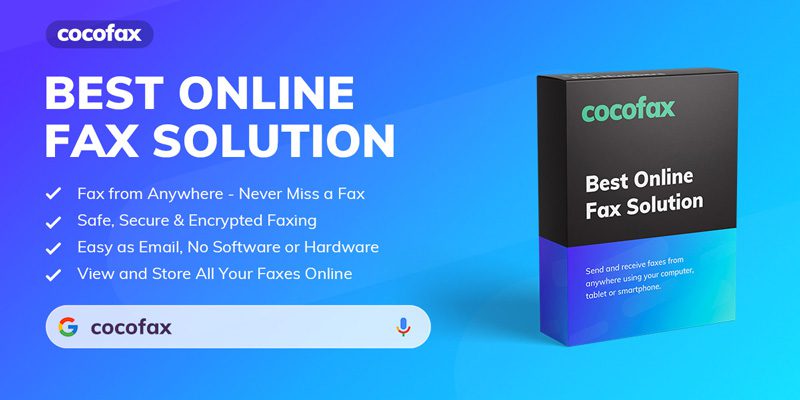 Fax from Your Phone Now with the Most Powerful  Best Free All-in-one Fax App – CocoFax