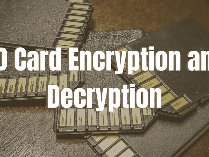 How to Encrypt or Decrypt an SD Card? [2022]